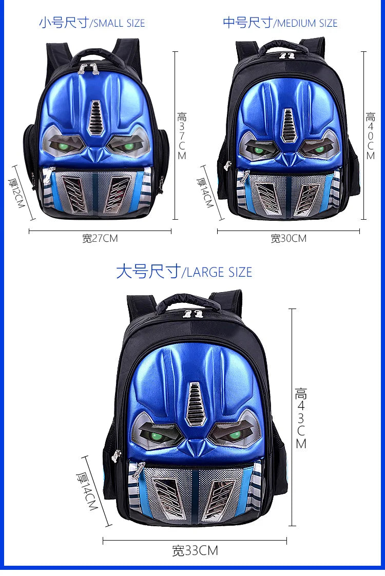 Children LED Robot Backpacks
