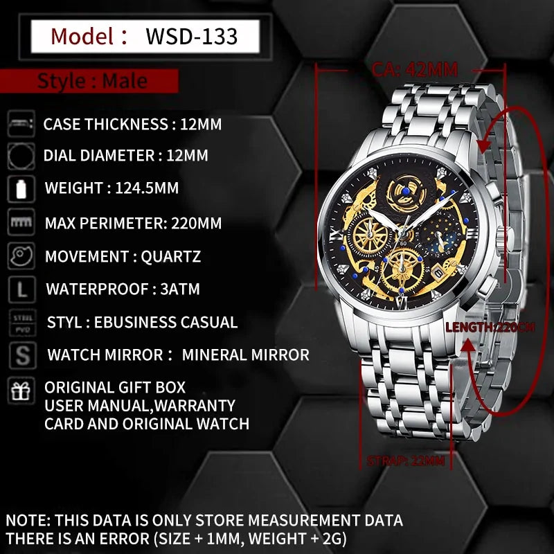 Men's Stainless Steel Watches