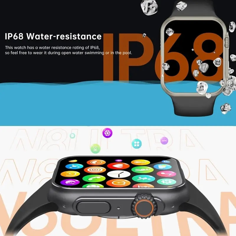 Smart Watch 8 Ultra Black
