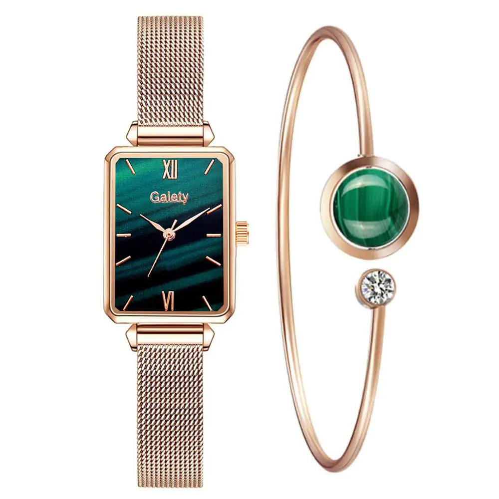 Square Quartz Watch for Woman