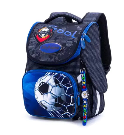 Orthopedic 3D Football Backpack for Boys