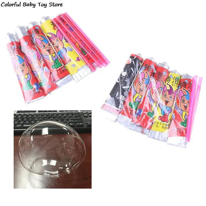 2 Bag 10 pcs Bubble Glue Blowing Bubble Ball Toys for Children