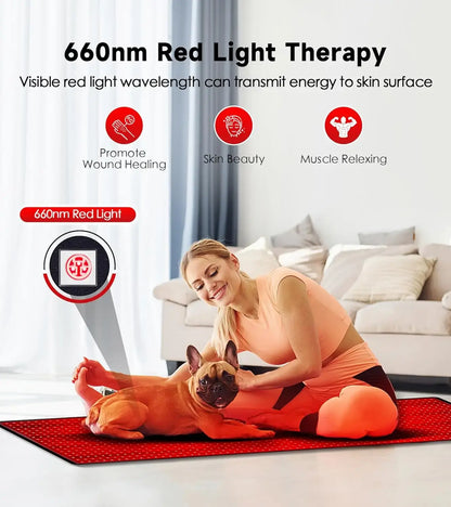 Versatile Red Light Therapy Pad