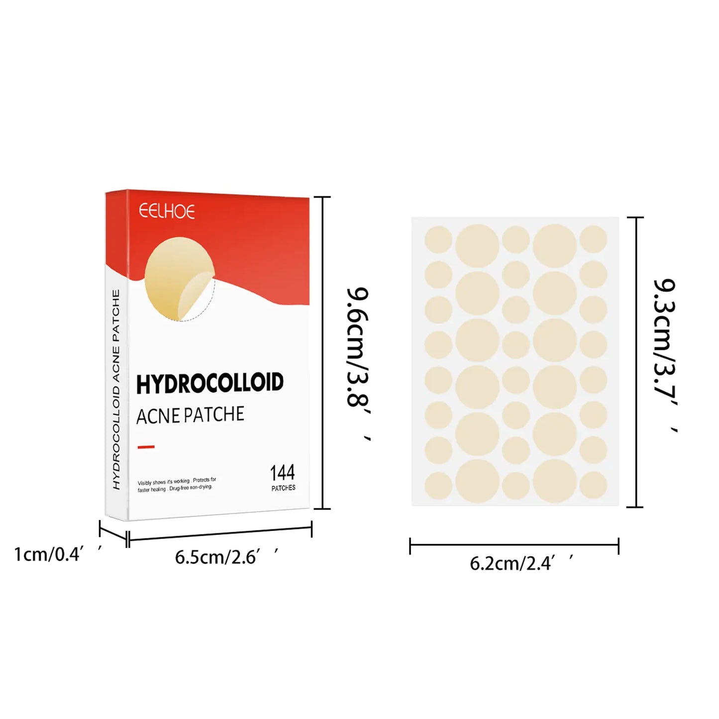 Hydrocolloid Acne Patches