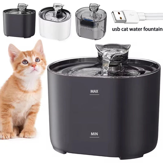 WhiskerWave Pet Water Fountain