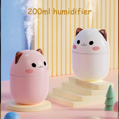 Cute Cat Humidifier Pink