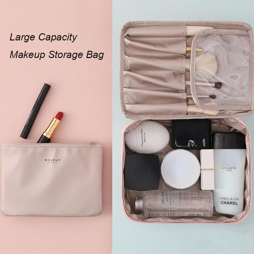 Stylish Make up  Pink Bag